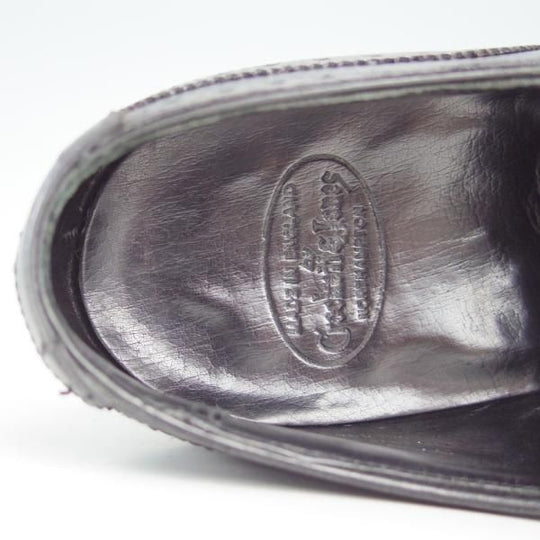 極上★クロケット&ジョーンズ 6D【定価￥102,600-★ハンドグレードライン/CLIFFORD】337ラスト/フルブローグ/黒/Crockett&Jones★e486