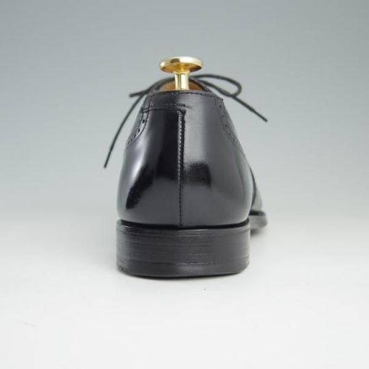 極上★クロケット&ジョーンズ 7E【★オックスフォードシューズ/DRUMMOND】ドラモンド/348ラスト/カーフ/黒/メンズ/Crockett&Jones★e487