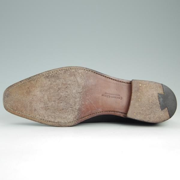 極上★クロケット&ジョーンズ 7E【★オックスフォードシューズ/DRUMMOND】ドラモンド/348ラスト/カーフ/黒/メンズ/Crockett&Jones★e487