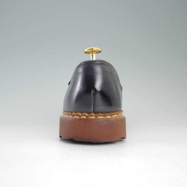 美品★パラブーツ SIZE 7.5【定価￥70,200-★ユナイテッドアローズ別注/REIMS/ランス】コインローファー/リスレザー/紺/Paraboot★e491