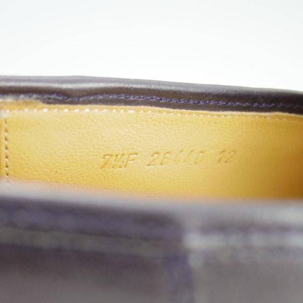 美品★パラブーツ SIZE 7.5【定価￥70,200-★ユナイテッドアローズ別注/REIMS/ランス】コインローファー/リスレザー/紺/Paraboot★e491