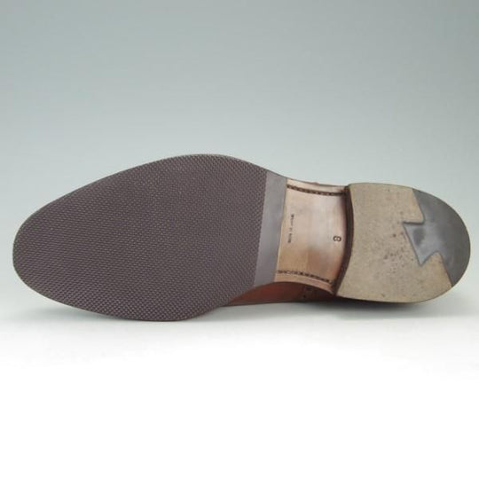 極上★(英)ニュー&リングウッド SIZE 8【貴重★QA07/サイドエラスティック】カーフ/茶/メンズ/リーガル/REGAL/NEW＆LINGWOOD★e492