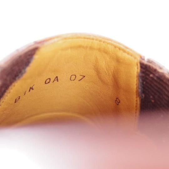 極上★(英)ニュー&リングウッド SIZE 8【貴重★QA07/サイドエラスティック】カーフ/茶/メンズ/リーガル/REGAL/NEW＆LINGWOOD★e492