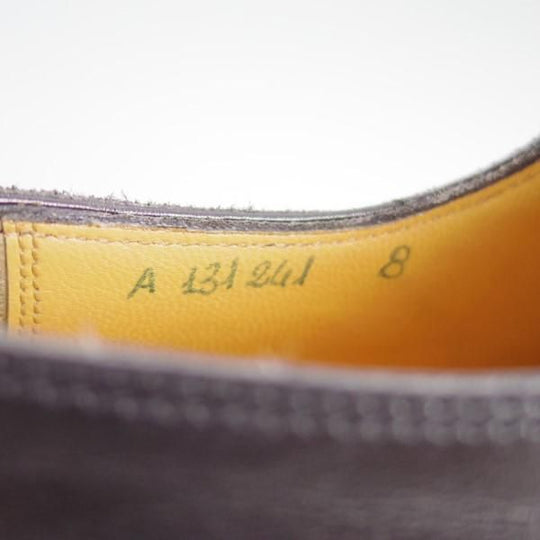 極上★(伊)タニノクリスチー SIZE 8【高額★ノルベジェーゼ製法/Uチップ】131241/カーフ/黒/メンズ/TANINO CRISCI★e496