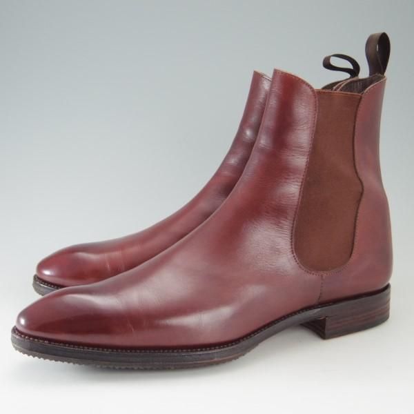 極上★(スペイン製)カルミナ SIZE 7.5【トレーディングポスト別注★Trading Post/サイドゴアブーツ】ベティスカーフ/CARMINA★e501