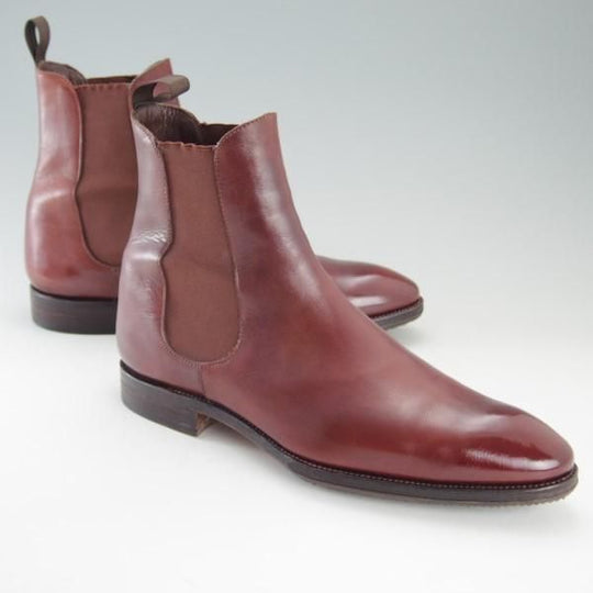 極上★(スペイン製)カルミナ SIZE 7.5【トレーディングポスト別注★Trading Post/サイドゴアブーツ】ベティスカーフ/CARMINA★e501