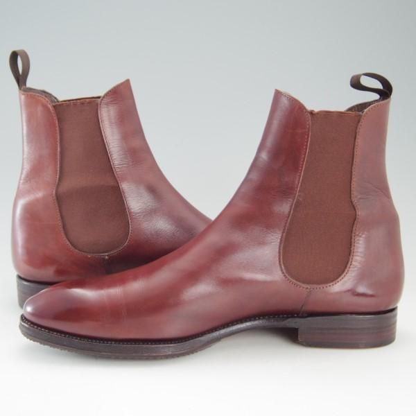 極上★(スペイン製)カルミナ SIZE 7.5【トレーディングポスト別注★Trading Post/サイドゴアブーツ】ベティスカーフ/CARMINA★e501