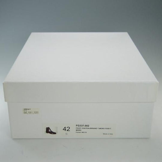 美品★(伊)F.LLI ジャコメッティ SIZE 42【定価￥140,800-★ジョッパーブーツ/FG337】(仏)デュプイ社/カーフ/濃茶/Giacometti★e502