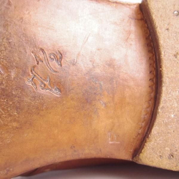 極上★(伊)ブランキーニ・カルツォレリア SIZE 7.5【最上級ライン★ノルベジェーゼ製法/バーニーズNY別注】モンクストラップ/茶★e504