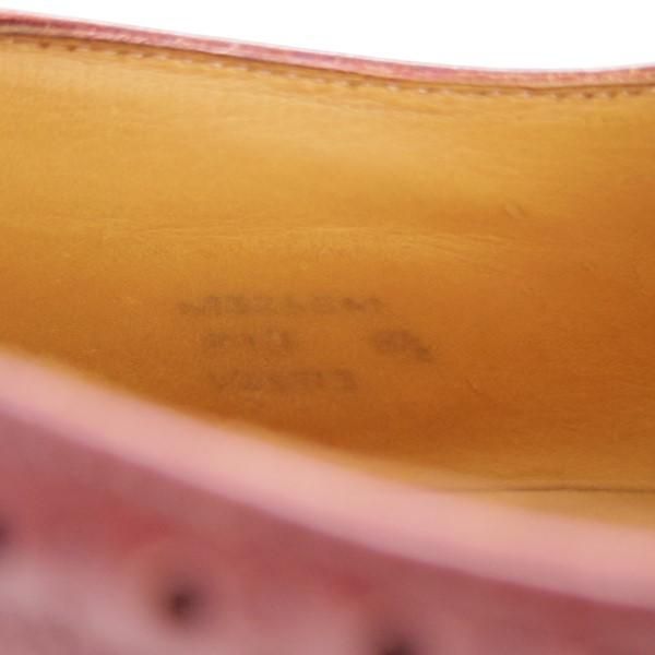 極上★(英)チーニー 8.5E【★ロイドフットウェア別注/Lloyd Footwear】Mシリーズ/89ラスト/セミブローグ/カーフ/赤茶/メンズ/CHEANEY★e511