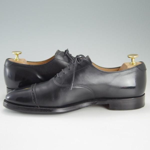 極上★(英)チーニー 8E【★ロイドフットウェア別注/LloydFootwear】Mシリーズ/89ラスト/パンチドキャップトゥ/カーフ/黒/CHEANEY★e512
