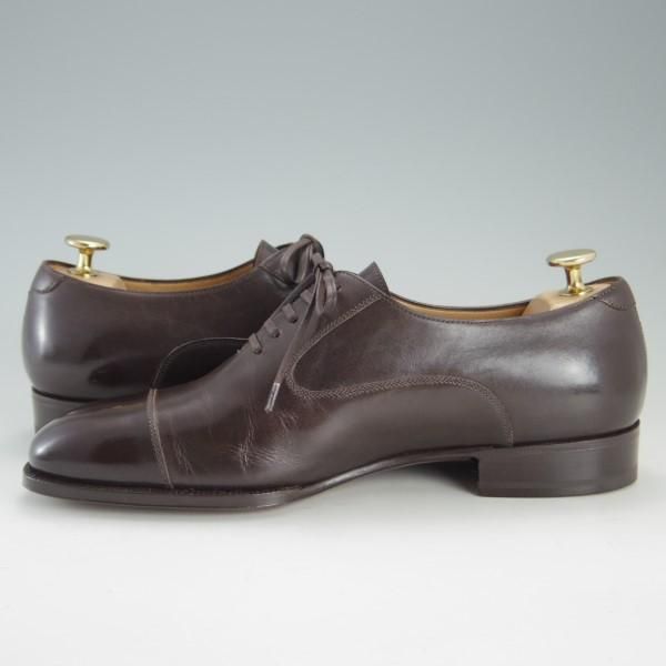 未使用★(伊)エンツォ・ボナフェ SIZE 6【定価￥126,500-★Ring Jacket別注/ストレートチップ】EB-17/Bonjuラスト/Enzo Bonafe★e513