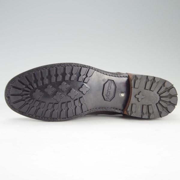 未使用★(伊)F.LLI ジャコメッティ SIZE 42【★ハンドソーンウェルテッド製法/九分仕立て】コンビ仕様/Uチップ/Giacometti★e514