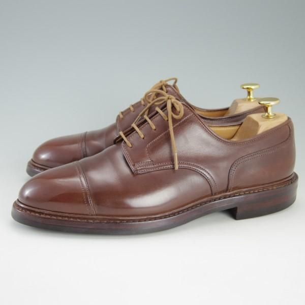 美品★クロケット&ジョーンズ 7.5E【オイルドレザー仕様★SEDBERGH/ダイナイトソール】325ラスト/ストレートチップ/Crockett&Jones★e525