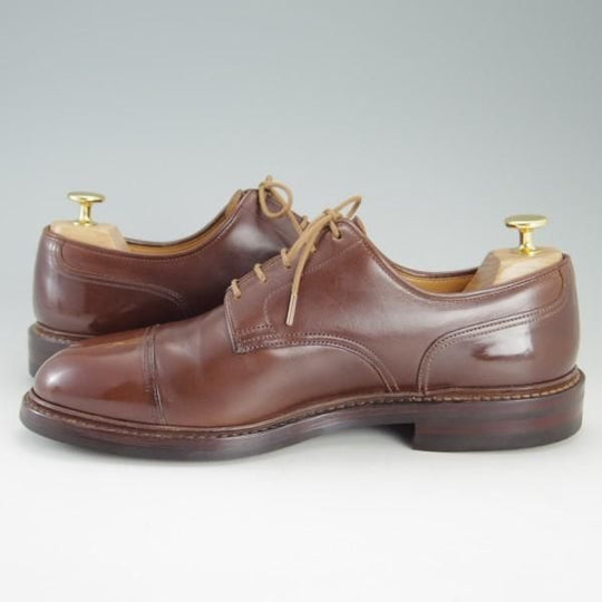 美品★クロケット&ジョーンズ 7.5E【オイルドレザー仕様★SEDBERGH/ダイナイトソール】325ラスト/ストレートチップ/Crockett&Jones★e525
