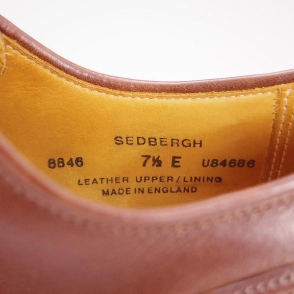 美品☆クロケット&ジョーンズ 7.5E【オイルドレザー仕様☆SEDBERGH