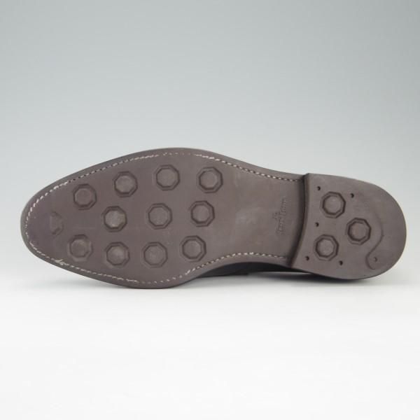 極上★ジョンロブ 7E【貴重★8695ラスト/RUSSEL】ラッセル/オクトーバーソール/パンチドキャップトゥ/カーフ/黒/JOHN LOBB★e527