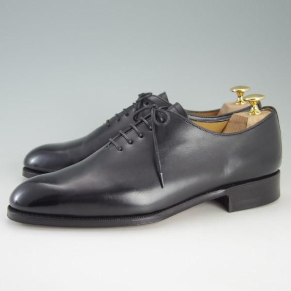 極美品★(スペイン製)YANKO/ヤンコ SIZE 6.5【グッドイヤーウェルテッド製法★ホールカット】104927/カーフ/黒/メンズ★e528