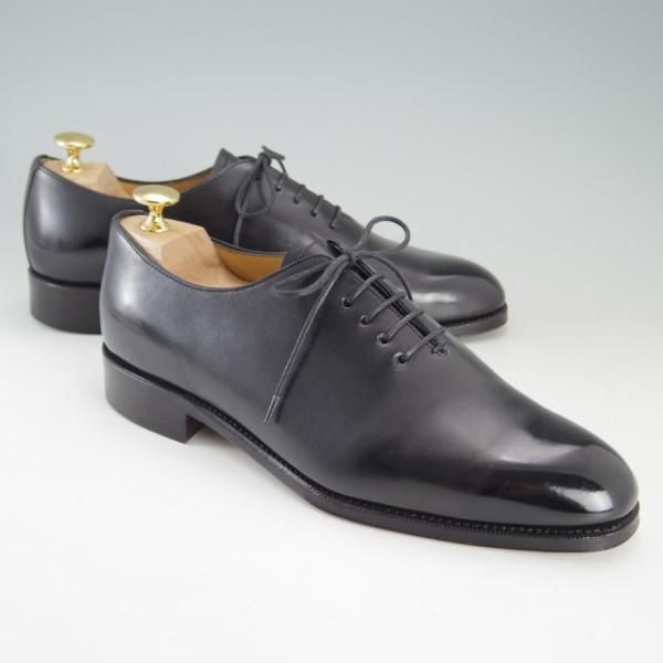 極美品★(スペイン製)YANKO/ヤンコ SIZE 6.5【グッドイヤーウェルテッド製法★ホールカット】104927/カーフ/黒/メンズ★e528