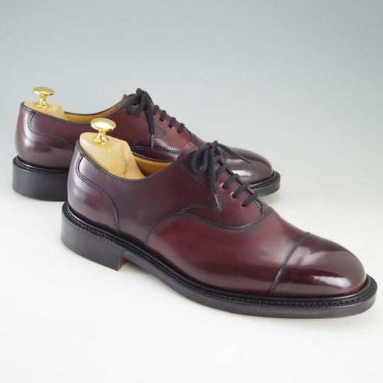 未使用★チャーチ 65G/UK6.5【定価￥154,440-★コードバン仕様/LANCASTER】173ラスト/5都市ロゴ/ストレートチップ/メンズ/Church's★e533