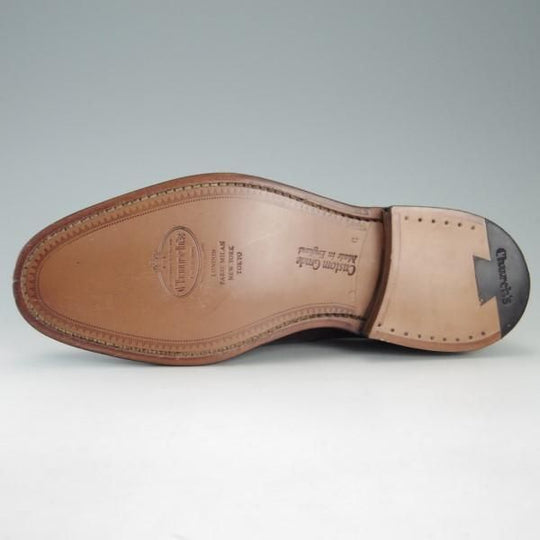 未使用★チャーチ 65G/UK6.5【定価￥154,440-★コードバン仕様/LANCASTER】173ラスト/5都市ロゴ/ストレートチップ/メンズ/Church's★e533