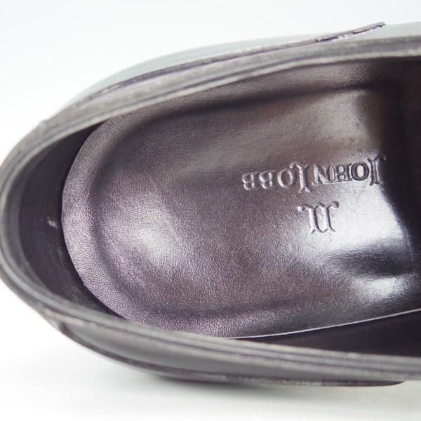 極上★ジョンロブ 7E【定価20万以上★プレステージライン/WARWICK/7000ラスト】ブラインドブローグ/カーフ/黒/メンズ/JOHN LOBB★e536