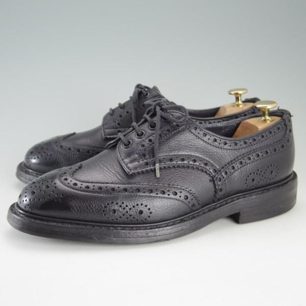 極上★トリッカーズ SIZE 7【ダイナイトソール仕様★ポールスミス別注/Paul Smith】M7647/カントリーシューズ/短靴/黒/Tricker's★e537
