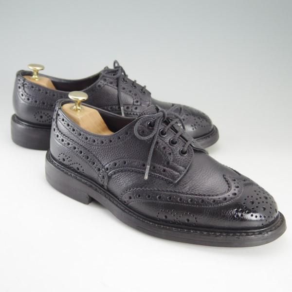 極上★トリッカーズ SIZE 7【ダイナイトソール仕様★ポールスミス別注/Paul Smith】M7647/カントリーシューズ/短靴/黒/Tricker's★e537