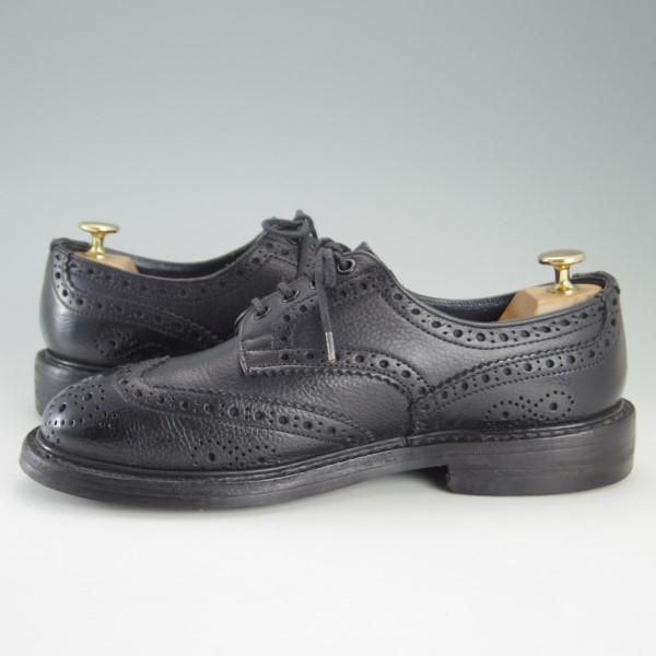 極上★トリッカーズ SIZE 7【ダイナイトソール仕様★ポールスミス別注/Paul Smith】M7647/カントリーシューズ/短靴/黒/Tricker's★e537