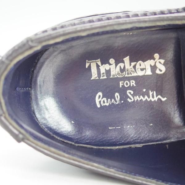 極上★トリッカーズ SIZE 7【ダイナイトソール仕様★ポールスミス別注/Paul Smith】M7647/カントリーシューズ/短靴/黒/Tricker's★e537