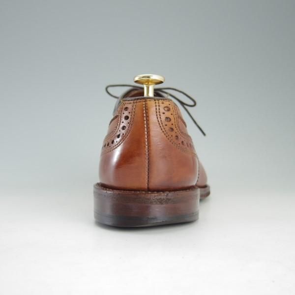 ★(米)アレンエドモンズ 9.5E【定価￥75,900-★Strand/ストランド】セミブローグ/カーフ/茶/メンズ/ALLEN EDMONDS★e538