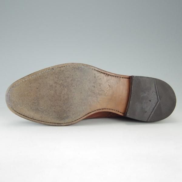 ★(米)アレンエドモンズ 9.5E【定価￥75,900-★Strand/ストランド】セミブローグ/カーフ/茶/メンズ/ALLEN EDMONDS★e538