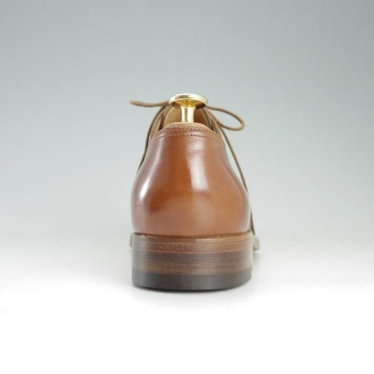 未使用★(伊)BONORA/ボノーラ 5E【ハンドソーンウェルテッド製法★九分仕立て/旧ボノーラ】Uチップ/カーフ/茶/メンズ★e544