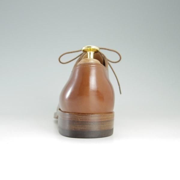 未使用★(伊)BONORA/ボノーラ 5E【ハンドソーンウェルテッド製法★九分仕立て/旧ボノーラ】Uチップ/カーフ/茶/メンズ★e544