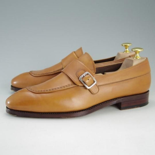 極上★(スペイン製)カルミナ SIZE 5.5【定価￥89,100-★グッドイヤーウェルテッド製法】SIMPSOMラスト/ローファー/メンズ/CARMINA★e545