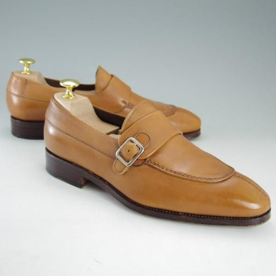 極上★(スペイン製)カルミナ SIZE 5.5【定価￥89,100-★グッドイヤーウェルテッド製法】SIMPSOMラスト/ローファー/メンズ/CARMINA★e545