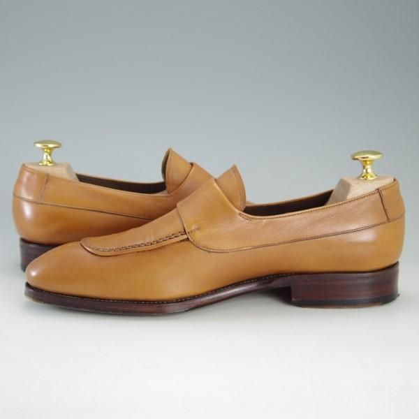 極上★(スペイン製)カルミナ SIZE 5.5【定価￥89,100-★グッドイヤーウェルテッド製法】SIMPSOMラスト/ローファー/メンズ/CARMINA★e545