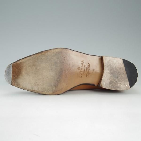 極上★(スペイン製)カルミナ SIZE 5.5【定価￥89,100-★グッドイヤーウェルテッド製法】SIMPSOMラスト/ローファー/メンズ/CARMINA★e545