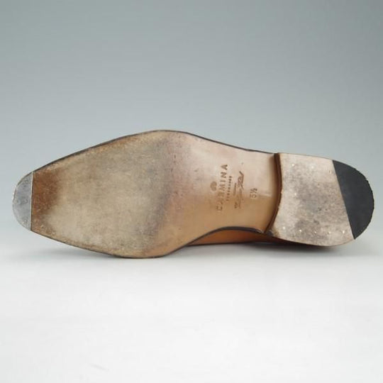 極上★(スペイン製)カルミナ SIZE 5.5【定価￥89,100-★グッドイヤーウェルテッド製法】SIMPSOMラスト/ローファー/メンズ/CARMINA★e545