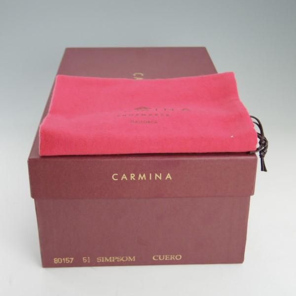 極上★(スペイン製)カルミナ SIZE 5.5【定価￥89,100-★グッドイヤーウェルテッド製法】SIMPSOMラスト/ローファー/メンズ/CARMINA★e545