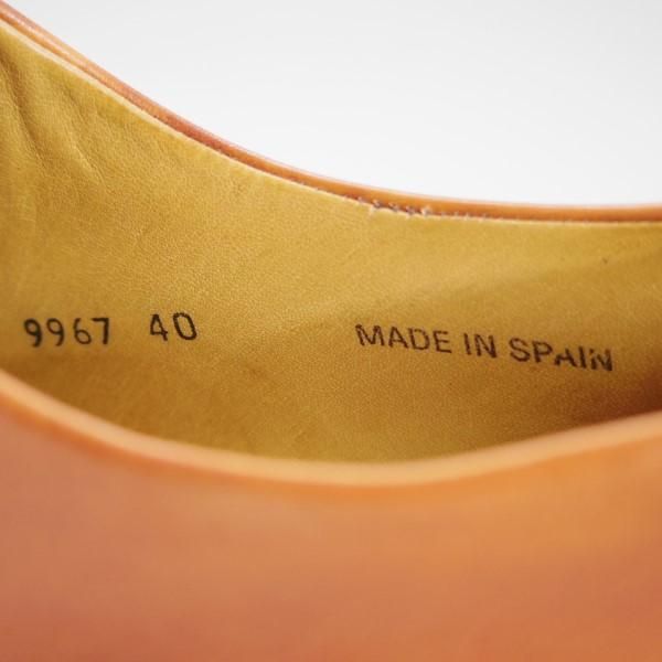 極上★(スペイン製)マグナーニ SIZE 40【ボロネーゼ製法★ストレートチップ/9967】カーフ/茶/メンズ/MAGNANNI★e546