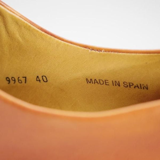 極上★(スペイン製)マグナーニ SIZE 40【ボロネーゼ製法★ストレートチップ/9967】カーフ/茶/メンズ/MAGNANNI★e546