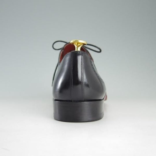 極美品★(スペイン製)マグナーニ SIZE 38【現行定価7万円程度★オパンケ/ボロネーゼ製法】18907/カーフ/黒/MAGNANNI★e547