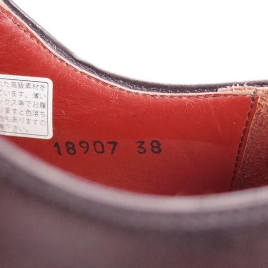 極美品★(スペイン製)マグナーニ SIZE 38【現行定価7万円程度★オパンケ/ボロネーゼ製法】18907/カーフ/黒/MAGNANNI★e547