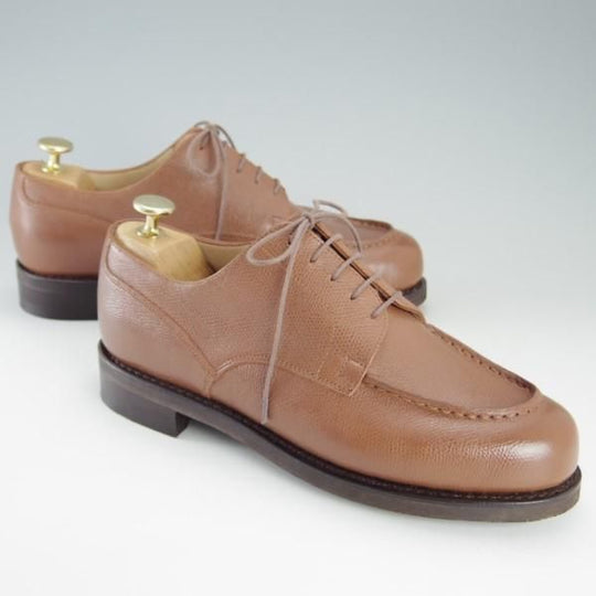 未使用★パラブーツ SIZE 6【ドレス仕様シャンボード★CHAMBORD】アクティブソール/Uチップ/グレインレザー/茶/メンズ/Paraboot★e548