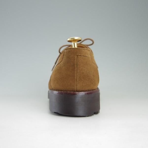 極上★クロケット&ジョーンズ 6E【★モールトン/MORETON/リッジウェイソール仕様】292ラスト/Uチップ/スエード/茶/Crockett&Jones★e549