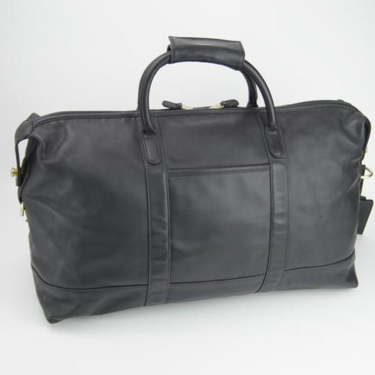 極上★コーチ/COACH【高額★レザー/ボストンバッグ】ショルダーストラップ付/黒/メンズ/ビジネス/バッグ★N5522