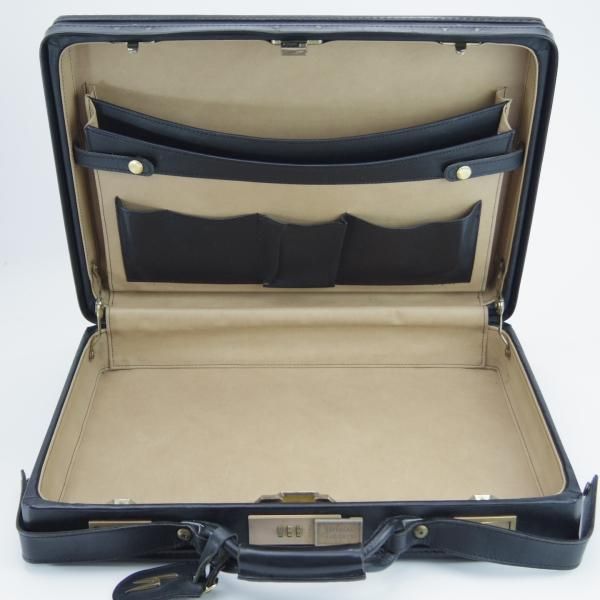 極上★(米)ハートマン/hartmann luggage【定価20万円以上★レザー/アタッシュケース】ベルティングレザー/メンズ/ビジネス/バッグ★N5523