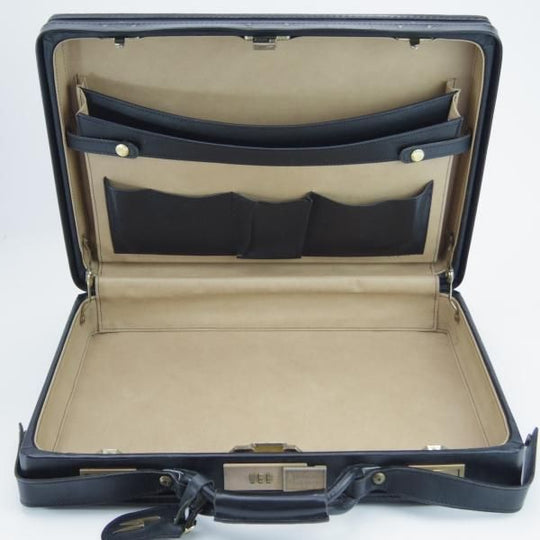 極上★(米)ハートマン/hartmann luggage【定価20万円以上★レザー/アタッシュケース】ベルティングレザー/メンズ/ビジネス/バッグ★N5523