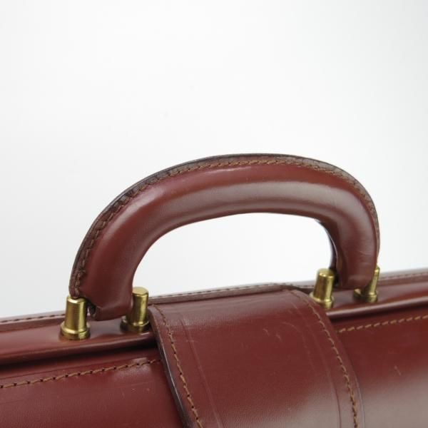 ブルックスブラザーズ 牛革ダレスバッグ Peal & Co. Ltd 社製 極美品☆(英)パップワース/PAPWORTH製 【☆Peal&co/ブルックス